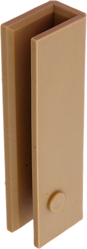 Führungsschuheinlage, DE std, gegengewicht, 100x20x30, 9mm
