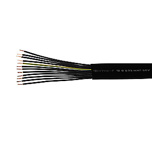 Hängekabel flach, 24G0.75, Angepasst/meter