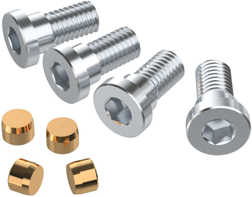 Anti vandal seal, incl. lock screws torx, 4-pack