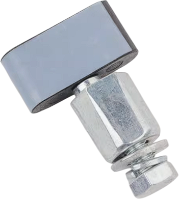Understyrning, Doppler, M6-gänga, 38x18x11mm, Spår 12mm