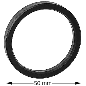Abstand für Scheibenachse 50mm, b: 8.5mm, Kunststoff