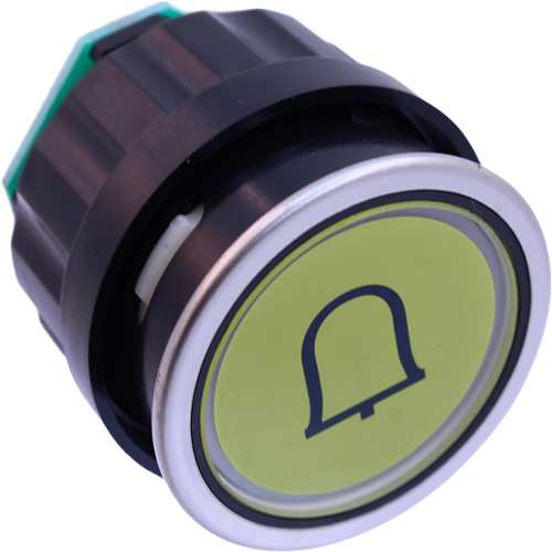 Tryckknapp, Schindler, D2, 5-pin anslutning, Alarm