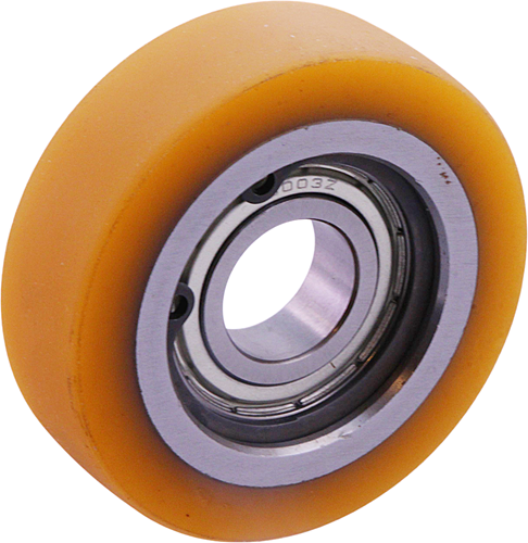 Führungsrolle, 60/17x18mm. VU93°, für AR0 Rollenführung