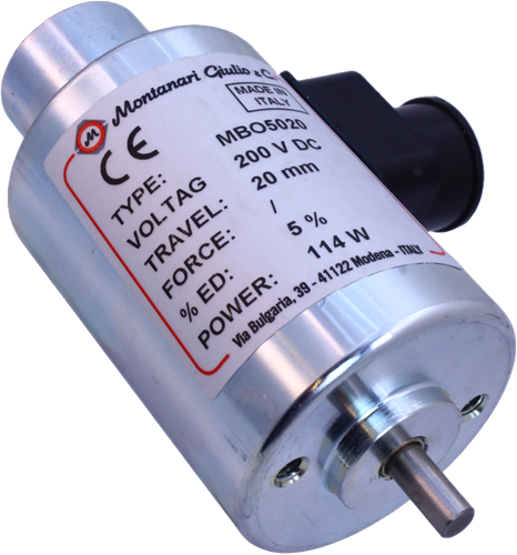 Magnet, Montanari, für GB Fernauslösung, 200VDC