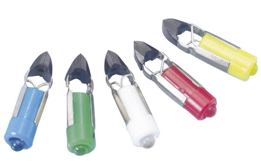 Lampa LED, Amber, Sockel T5.5, 24VDC/15mA
