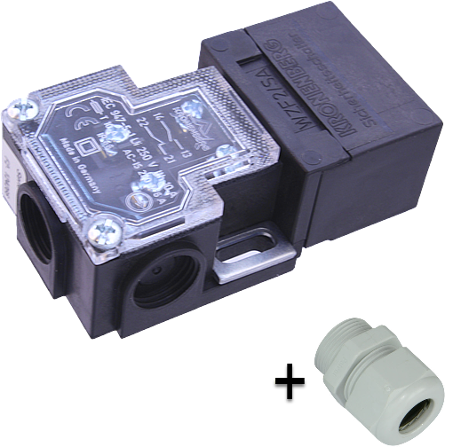 Safety switch, Kronenberg WZF2-SA, short-side actuation